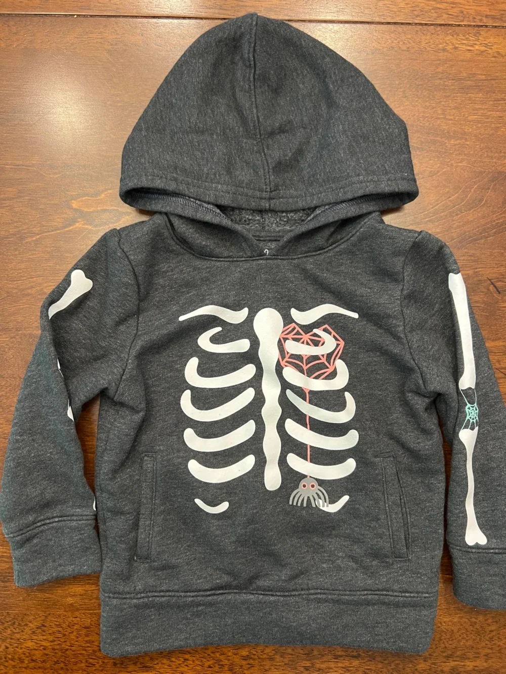 Unisex Toddler 3T Halloween Bundle 4 Pieces Pumpkin Skeleton Ghost
